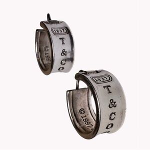 Tiffany and Co. 100 year anniversary hoops